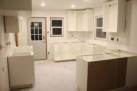 kitchen renovation cabinets assembled