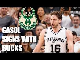 Get the latest news, stats, videos, highlights and more about power forward pau gasol on espn. Pau Gasol Signs With Bucks Youtube