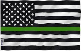 Every new flag represented the expansion of north america in its pursuit of manifest destiny. What Is The Meaning Of The Thin Green Line On The American Flag Quora