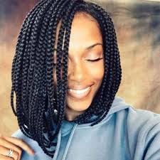 No braid looks better for the milkmaid braid hairstyle than the fabulous dutch. 20 Trending Box Braids Bob Hairstyles For 2020 All Things Hair
