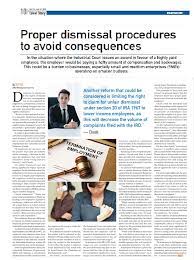 In malaysia, employees cannot be terminated on a whim. Correct Dismissal Procedure Under Malaysian Employment Law Donovan Ho
