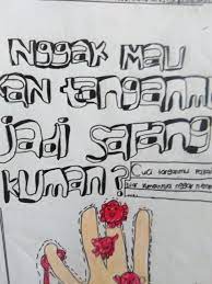 Bab 1 sbk sd kelas 3. Contoh Poster Anak Kelas V Sd Gambar Kuman Yang Unik Karya Anak Gurune Net