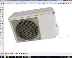 Air Conditioner 3d Model Flatpyramid Air Conditioner Conditioner Air
