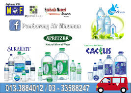 O) drinking water serta mempunyai rekod setiap produk mempunyai kelulusan kementerian kesihatan malaysia. Syuhada Nazeri Resources Sa0250545 U Jenama Air Mineral Air Minuman Yang Kami Bekalkan