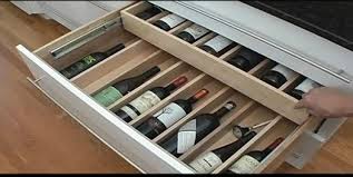 Fix My Cabinet Wine Bottle Drawer In 2020 Kitchen Cabinet Wine Rack Wine Storage Wine Cabinets