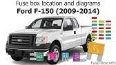 How many fuse boxes does a ford f150 have? Fuse Box Location And Diagrams Ford F 150 2004 2008 Youtube