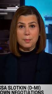 This is the kind of weaponizing of food and hunger that I think is just for  me, beyond the pale” —Senator Elissa Slotkin ⁩on Republicans' and Trump's  callous refusal to keep SNAP