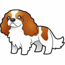 Black And White Spaniel Cartoon Cavalier King Charles Spaniel Cartoon Cavalier King Charles Dog Cavalier King Charles Spaniel King Charles Dog