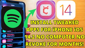 As you guys know that a few available third party app stores like tweakbox are revoked for now, so, you cannot download tweaked apps ios 14 / ios 14.2 through them. New Install Tweaked Apps Games Ios 14 13 No Computer Jailbreak Revoke Tweaked Apps Ios 14 2 Iphone Wired