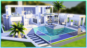I Used The Debug City Living Foundation To Create A Glass Pool Thesims In 2020 Sims 4 House Design Sims House Design Sims 4 Houses