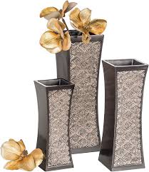 We did not find results for: Buy Dublin Decorative Vase Set Of 3 In Gift Box Durable Resin Flower Vase Set Decor Rustic Decorated Dining Table Centerpiece Vases Home Accents For Living Room Bedroom Kitchen More Brown