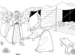 Tune of row, row, row your boat. abraham had visitors and made them stew to eat. Pin On Coloring Pages