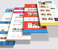 Landing Page Mock Up Landing Page Wordpress Landing Page One Page Website