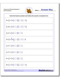 Multiplying Fractions This Page Contains Links To Free Math Worksheets For Fraction Multiplic Fractions Worksheets Fractions Multiplication Improper Fractions