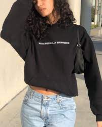 It's the fear that we're not good enough. We Re Not Really Strangers On Instagram The Coziest Hoodie Stranger Things Outfit Hoodie Outfit Aesthetic Clothes