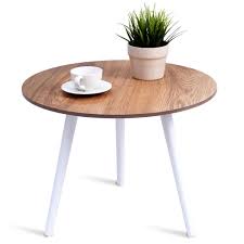 Sierra rustic lodge rectangular cocktail coffee table. Modern Round Pine Wood Coffee Table