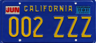 The Colorful History Of California License Plates Los