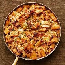 Baked Pasta And Leeks With Anchovy Cream Recipe In 2021 Pasta Dishes Pasta Bake Leeks