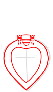 3000 x 2250 jpeg 1219 кб. Drawing The Purple Heart Medal Step By Step Drawing Guide By Dawn Dragoart Com