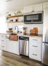 Picking the right tools to add to the rv kitchen can also be difficult because of some limitations. Rv Kitchen Remodel New Cabinets Sink Before And After Rv Kitchen Remodel Kitchen Remodel Small Kitchen Design