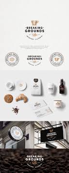 Design 138 By I P S W I C H Breaking Grounds Coffee Logo Great Coffee Without Pretense Coffee Shop Branding Coffee Shop Logo Coffee Logo