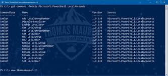 Jan 09, 2020 · ask confirmation before unlocking all active directory user accounts. Manage Local Windows User With Powershell Thomas Maurer