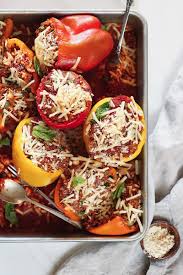 Vegan Stuffed Peppers Pasta Based Vegan Recipes
