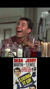 Classic Comedy Duo: Dean Martin & Jerry Lewis in 'Living It Up' (1954)