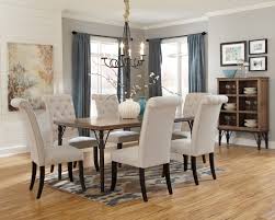 Dining room chairs get a ton of wear that's why it's so important to choose a durable material for the seat. Dining Room