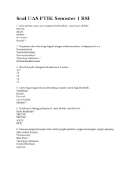 Maybe you would like to learn more about one of these? Terkini Kunci Jawaban Her Pengantar Teknologi Informasi Dan Komunikasi Bsi