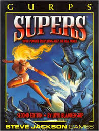 Gurps Supers Second Edition Superhero Roleplaying By Loyd Blankenship Steve Jackson Games Roleplay Traveller Rpg Pen And Paper Games
