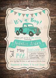 Vintage Truck Baby Shower Invitation Rustic Wood Baby Shower Retro Baby Boy Shower Invit Vintage Baby Shower Invitation Truck Baby Shower Baby Shower Vintage