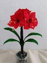 Amaryllis Flower Pattern By Leticia Lebron Unique Flower Arrangements Amaryllis Flowers Unique Flowers