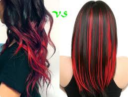 Viola S Fashion Beauty Blog Reb Schwarze Haare Rote Strahnen Farbige Haare Braune Haare Mit Roten Highlights