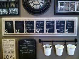But, i especially loved the rustic wood look. Find Out 10 Easy Chalkboard Diy Ideas For Home Decor 123homefurnishings Chalkboarddiyideas Chalkboardde Chalkboard Calendar Wall Organizer Diy Wall Planner