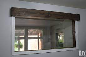 Pull tightly ensuring that there are no wrinkles on the face of the cornice then staple on the interior edge of the cornice box. How To Build A Wood Window Cornice The Diy Dreamer