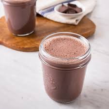 The exact amount depends on how the drink is made. Ensure Original Nutrition Shake In Dark Chocolate
