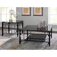 Browse a large selection of end table and side table designs in a variety of styles, sizes and finishes to accent your living room or bedroom. 2pc Saroyan Coffee And End Tables Set Black Powell Company Target