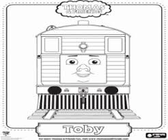 Free Toby The Old Fashioned Brown Locomotive No 7 From Thomas And Friends Coloring And Printable Pag Coloring Pages Thomas And His Friends Thomas And Friends