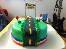 Birthday cakes can sometimes look tricky to make at home but we've got lots of easy birthday cake recipes and ideas for amateur bakers to make. 9 Runner Cake Ideas Cake Running Cake Sport Cakes
