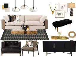 Black And Gold Living Room Decorations Black And Gold Room Inspiration For Your Modern Living Room Edesign Int Chandelier In Living Room Modern Eclectic Living Room Living Room Decor Inspiration