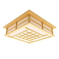 The japanese ceiling lights you can buy on our webshop are of custom traditional design: Lyxg 18 W Study Bedroom Light Wooden Ceiling Lamp Led Lights Japanese Tatami Floor Lamp 350mm 350mm 120mm White Light Buy Online In Dominica At Dominica Desertcart Com Productid 56337296