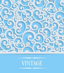 Floral pattern vector free download. White Floral Pattern With Vintage Background Vector Free Download