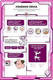 Fairy Type Pokemon Trivia Fairy Type Pokemon Pokemon Facts Pokemon