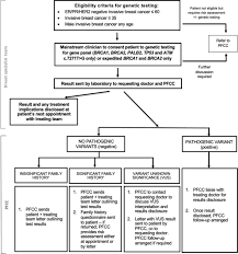 A pathologist looks at the tissue under a microscope and runs other tests to see if the tissue is cancer. Mainstream Genetic Testing For Breast Cancer Patients Early Experiences From The Parkville Familial Cancer Centre European Journal Of Human Genetics