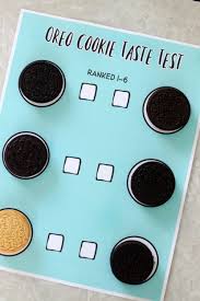 Why are oreos called oreos? Oreo Taste Test Activity With Printable Score Sheets Gluesticks Blog