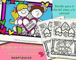 17 de mayo de 2013: Tarjetas Coloreables Para El Dia De La Amistad