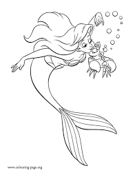 In this section, find a large selection of coloring pages disney princess ariel. The Little Mermaid Ariel And Her Friend Sebastian Coloring Page Ariel Coloring Pages Disney Coloring Pages Mermaid Coloring Pages