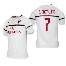You'll receive email and feed alerts when new items arrive. Ac Milan White Away Samu Castillejo 18 19 Replica Jersey