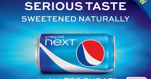 Pepsi Next With Stevia Stevia Pepsi Pepsi Cola